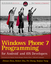 Windows Phone 7 Programming for Android and iOS Developers (1118021975) cover image