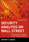 Security Analysis on Wall Street: A Comprehensive Guide to Today's Valuation Methods, University Edition (0471362476) cover image