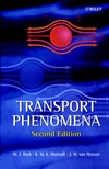 Transport Phenomena, 2nd Edition (0471999776) cover image