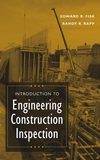 Introduction to Engineering Construction Inspection (0471201677) cover image