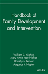 Handbook of Family Development and Intervention (0471299677) cover image