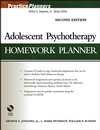 Adolescent Psychotherapy Homework Planner, 2nd Edition (0471785377) cover image