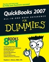 QuickBooks 2007 All-in-One Desk Reference For Dummies (0470121378) cover image QuickBooks 2007 All-in-One Desk Reference For Dummies (0470121378) cover image
