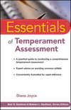 Essentials of Temperament Assessment (0470444479) cover image