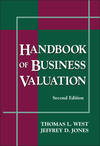 Handbook of Business Valuation, 2nd Edition (0471297879) cover image