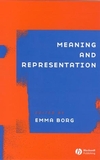 Meaning and Representation (0631235779) cover image