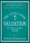 The Little Book of Valuation: How to Value a Company, Pick a Stock and Profit (1118004779) cover image