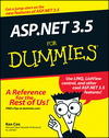 ASP.NET 3.5 For Dummies (111805217X) cover image ASP.NET 3.5 For Dummies (111805217X) cover image