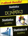 Statistics I & II For Dummies 2 eBook Bundle: Statistics For Dummies & Statistics II For Dummies (111859567X) cover image Statistics I & II For Dummies 2 eBook Bundle: Statistics For Dummies & Statistics II For Dummies (111859567X) cover image