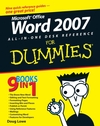 Word 2007 All-in-One Desk Reference For Dummies (0470040580) cover image Word 2007 All-in-One Desk Reference For Dummies (0470040580) cover image