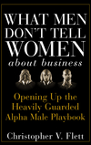 What Men Don't Tell Women About Business: Opening Up the Heavily Guarded Alpha Male Playbook (0470145080) cover image