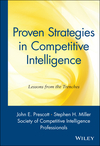 Proven Strategies in Competitive Intelligence: Lessons from the Trenches (0471401781) cover image