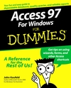 Access 97 for Windows For Dummies (0764500481) cover image Access 97 for Windows For Dummies (0764500481) cover image