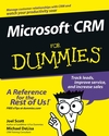 Microsoft CRM For Dummies (0764516981) cover image