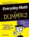 Everyday Math for Dummies book cover