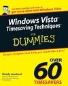 Windows Vista Timesaving Techniques For Dummies (0470053682) cover image Windows Vista Timesaving Techniques For Dummies (0470053682) cover image