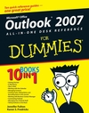 Outlook 2007 All-in-One Desk Reference For Dummies (0470167882) cover image Outlook 2007 All-in-One Desk Reference For Dummies (0470167882) cover image