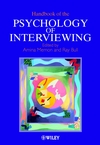 Handbook of the Psychology of Interviewing (0471498882) cover image