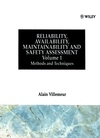 Reliability, Availability, Maintainability and Safety Assessment, Volume 1, Methods and Techniques (0471930482) cover image