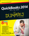 QuickBooks 2014 All-in-One For Dummies (1118720083) cover image QuickBooks 2014 All-in-One For Dummies (1118720083) cover image