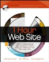 1 Hour Web Site: 120 Professional Templates and Skins (0471933384) cover image