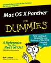 Mac OS X Panther For Dummies (0764541684) cover image Mac OS X Panther For Dummies (0764541684) cover image