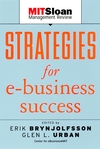 Strategies for E-Business Success (0787958484) cover image