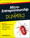 Micro-Entrepreneurship For Dummies (1118521684) cover image Micro-Entrepreneurship For Dummies (1118521684) cover image