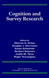 Cognition and Survey Research (0471241385) cover image