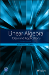 thumbnail image: Linear Algebra: Ideas and Applications, 4th Edition