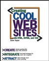 Creating Cool Web Sites with HTML, XHTML, and CSS (0764557386) cover image