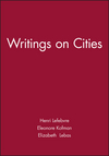 Writings on Cities (0631191887) cover image
