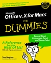 Microsoft Office v.10 for Macs For Dummies (0764516388) cover image Microsoft Office v.10 for Macs For Dummies (0764516388) cover image