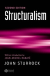 Structuralism, 2nd Edition (0631232389) cover image