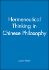 Hermeneutical Thinking in Chinese Philosophy (1405167890) cover image