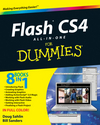 Flash CS4 All-in-One For Dummies (0470385391) cover image