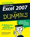 Excel 2007 For Dummies (1118050592) cover image Excel 2007 For Dummies (1118050592) cover image