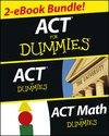 ACT For Dummies Two eBook Bundle: ACT For Dummies & ACT Math For Dummies (1118596692) cover image ACT For Dummies Two eBook Bundle: ACT For Dummies & ACT Math For Dummies (1118596692) cover image