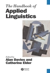 The Handbook of Applied Linguistics (1405138092) cover image