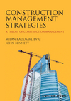 Construction Management Strategies: A Theory of Construction Management (0470656093) cover image