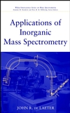 Applications of Inorganic Mass Spectrometry (0471345393) cover image