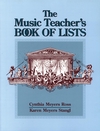 The Music Teacher's Book of Lists (0787966894) cover image