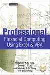 Professional Financial Computing Using Excel and VBA (0470824395) cover image
