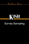 Survey Sampling (0471109495) cover image