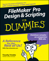 FileMaker Pro Design and Scripting For Dummies (1118043995) cover image FileMaker Pro Design and Scripting For Dummies (1118043995) cover image