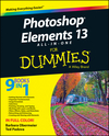 Photoshop Elements 13 All-in-One For Dummies (1118998596) cover image Photoshop Elements 13 All-in-One For Dummies (1118998596) cover image