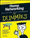 Home Networking All-in-One Desk Reference For Dummies (0470275197) cover image Home Networking All-in-One Desk Reference For Dummies (0470275197) cover image