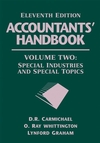 Accountants' Handbook, Volume 2: Special Industries and Special Topics, 11th Edition (0471790397) cover image