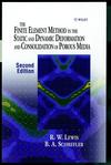 The Finite Element Method in the Static and Dynamic Deformation and Consolidation of Porous Media, 2nd Edition (0471928097) cover image