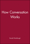 How Conversation Works (0631139397) cover image